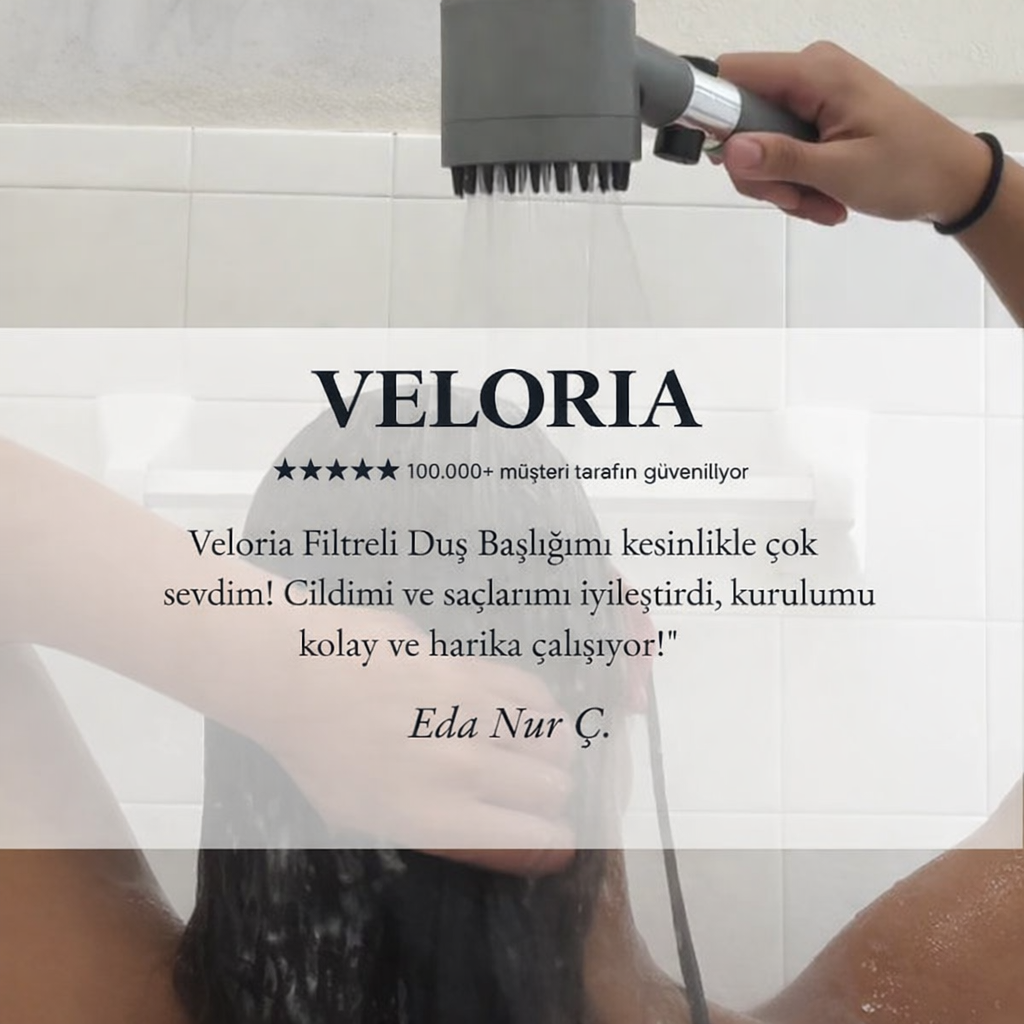 Veloria™ Filtreli Duş Başlığı